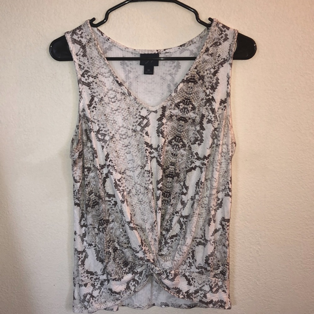 Snakeskin tank